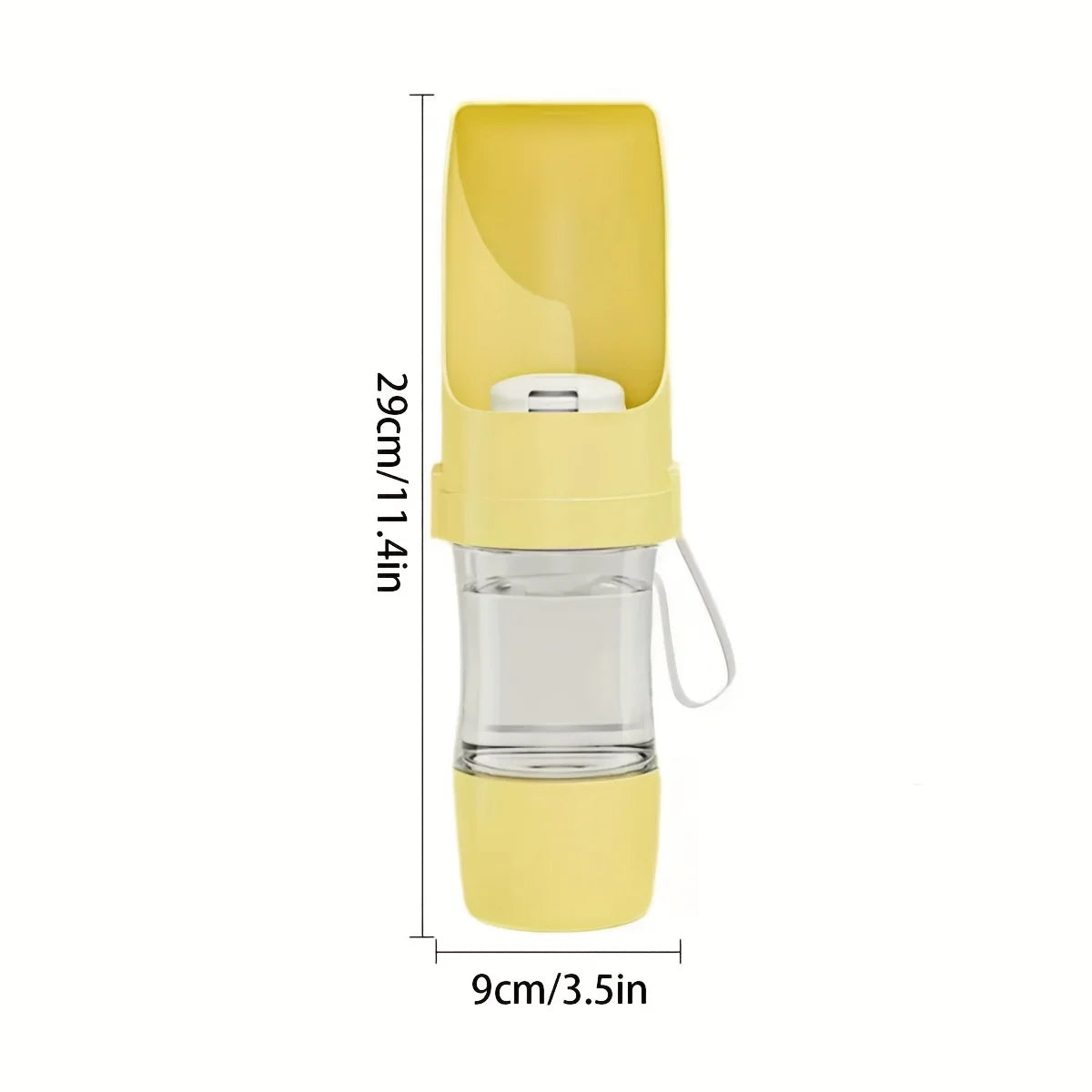 Gourde Portable pour Chien – Distributeur d'Eau Ergonomique pour Balade, Randonnée et Voyage