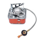 Réchaud à Gaz Camping – Brûleur Portable Ultraléger Coupe-Vent 2800W pour Randonnée et Cuisine en Plein Air