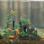 Décoration Aquarium en Résine – Rocaille, Montagne, Grotte, Arbre – Ornement Naturel pour Bac à Poissons