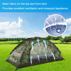 Tente Dôme de Voyage Montage Facile, Imperméable, Légère & Portable  1-2 Personnes