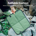 Tapis de Camping Pliable Imperméable en Tissu Oxford – Coussin de Siège Anti-Humidité pour Randonnée, Plage et Voyage