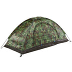 Tente de Camping Camouflage Couche Simple  1-2 Personnes, Portable, 4 Saisons