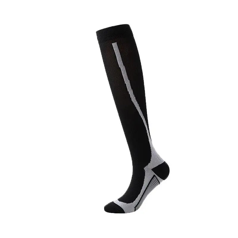 Chaussettes de Compression pour Course à Pied, Cyclisme, Football, Varices, 20-30mmhg