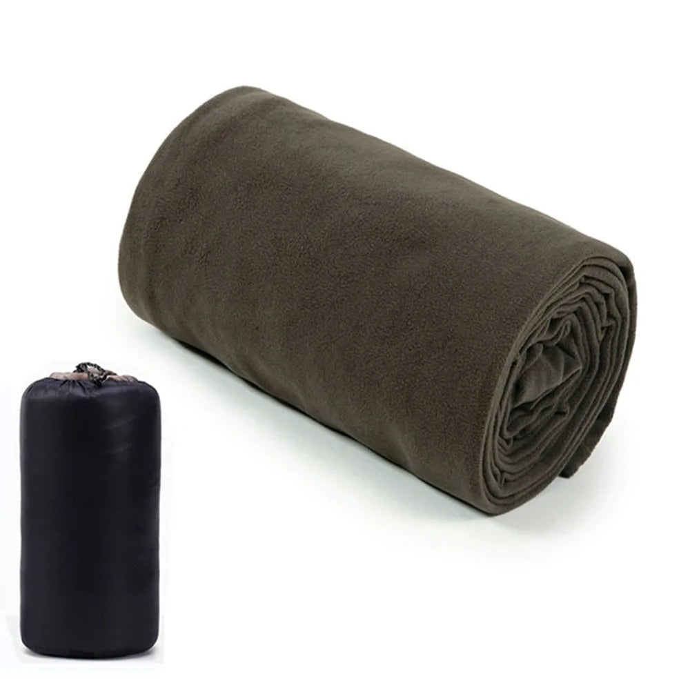 Sac de Couchage Polaire Outdoor 180x80cm – Doublure Intérieure Chaude pour Camping et Voyage