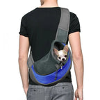 Sac Bandoulière Respirant en Maille pour Chat et Chien – Transport Portable, Style Fashion