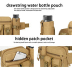 Sac Banane Sport avec Porte-Gourde Détachable – Alpinisme, Camping & Randonnée | GEXIKE