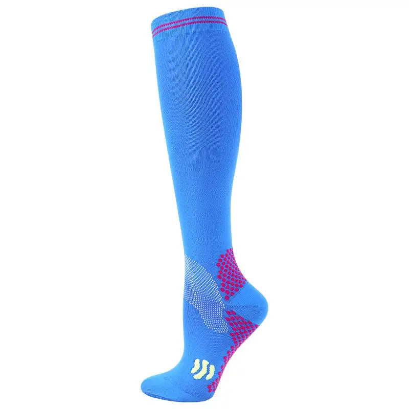 chaussettes de Compression hommes femmes chaussettes pour courir, cyclisme, Football