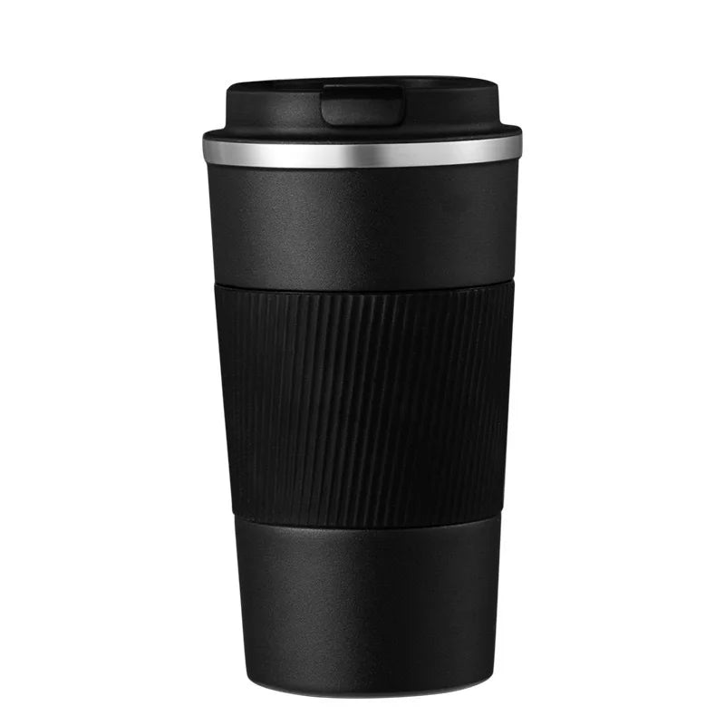 Mug Thermos Isotherme en Inox 380/510 ml – Tasse de Voyage pour Café, Sports Outdoor, Chaud & Froid