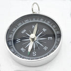 Boussole Portable Outdoor – Alliage d'Aluminium, Imperméable, Anti-rouille, Navigation Camping & Randonnée