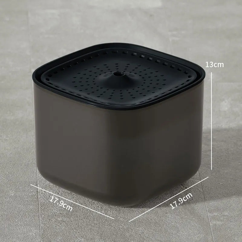 Fontaine à Eau pour Chat 3L – Filtration Triple, Grande Capacité, Silencieuse, USB, Distributeur d'Eau pour Chien et Chat