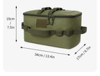 Sac de Rangement pour Bouteille de Gaz de Camping – Grande Capacité, Sac à Outils pour Piquets et Kit Pique-Nique