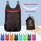 Petit Sac à Dos Pliable Imperméable Multifonction – Léger, Portable, Camping Randonnée Voyage