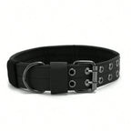 Collier Tactique Militaire pour Chien – Nylon Robuste, Réglable, pour Chiens Moyens et Grands