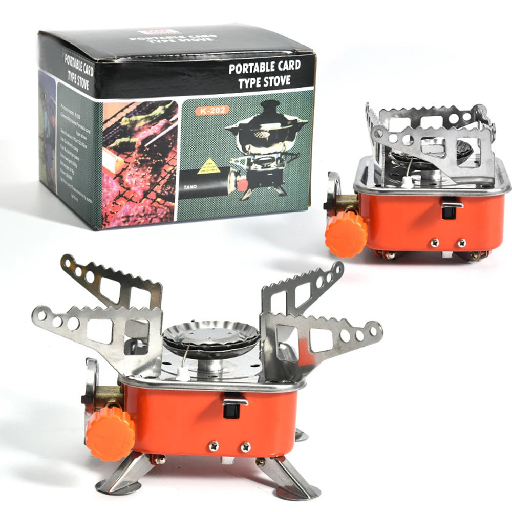 Réchaud à Gaz Camping- Brûleur Portable Ultraléger pour Randonnée