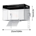 Zone de Bain de Soleil pour Tortue avec Rampe – Plateforme sur Aquarium, Repos Reptile, Habitat Tortue