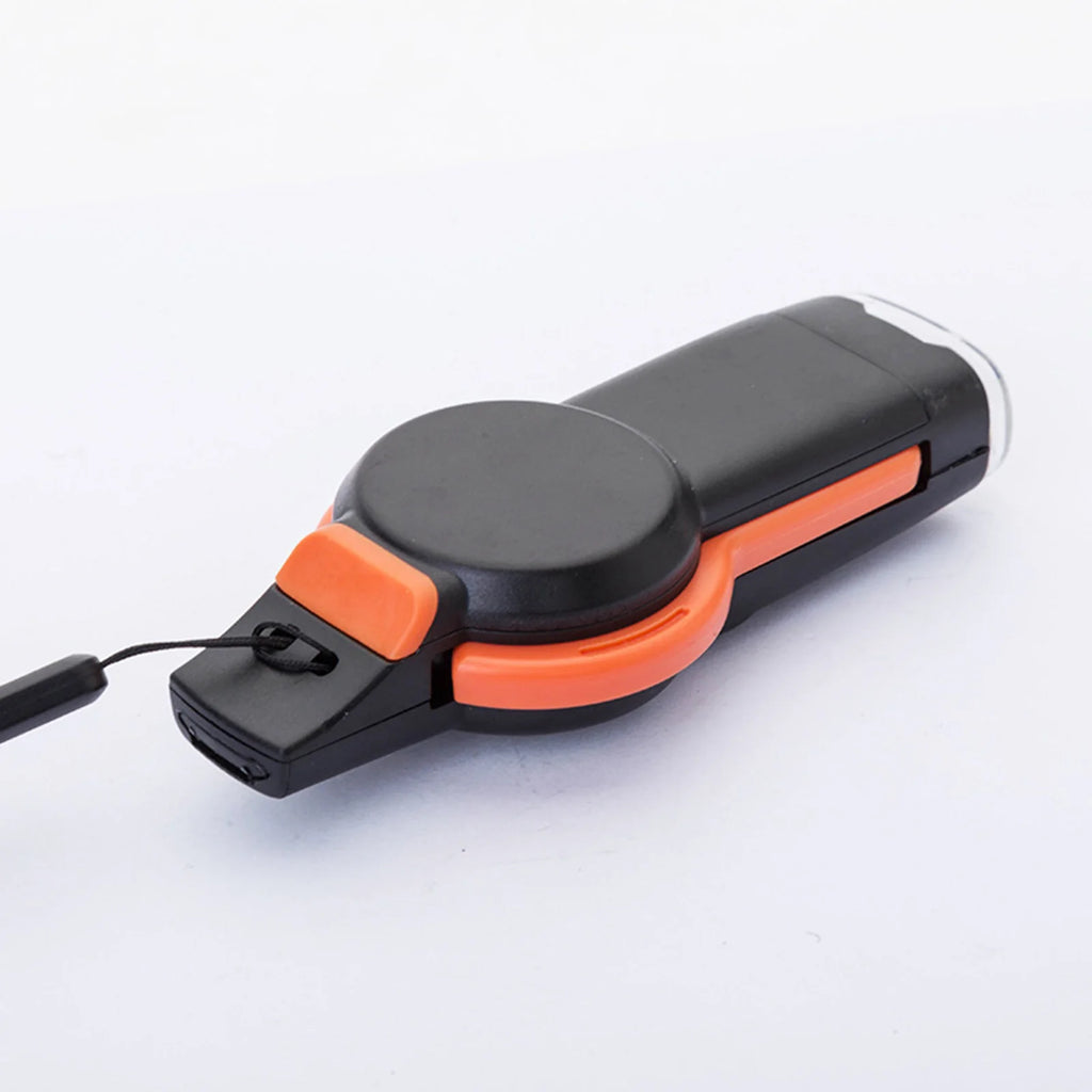 Sifflet de Survie 7-en-1 avec Lumière LED & Thermomètre – Kit d'Urgence Outdoor Randonnée Camping