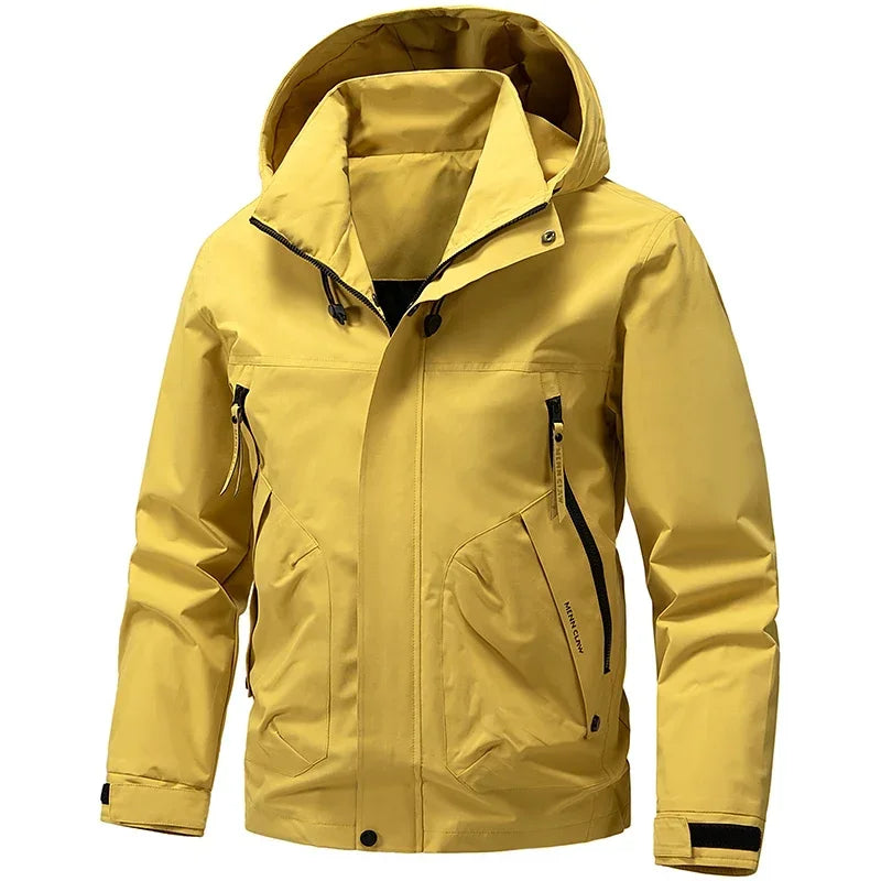 Veste Imperméable CHRLCK Unisexe – Coupe-Vent, Randonnée, Camping, Pêche, Anti-éraflures