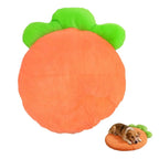 Coussin Lavable pour Chat et Chien – Tapis Doux en Forme de Carotte pour Petits Animaux