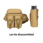 Sac Banane Sport avec Porte-Gourde Détachable – Alpinisme, Camping & Randonnée | GEXIKE