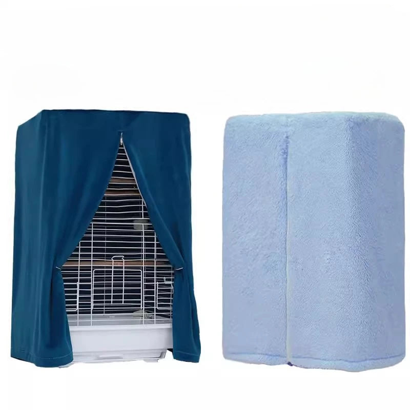 Housse de Cage à Oiseaux Respirante Anti-Éclaboussures – Pare-Soleil pour Perroquet, Protection Cage