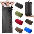 Sac de Couchage Polaire Outdoor 180x80cm – Doublure Intérieure Chaude pour Camping et Voyage