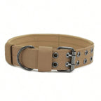 Collier Tactique Militaire pour Chien – Nylon Robuste, Réglable, pour Chiens Moyens et Grands