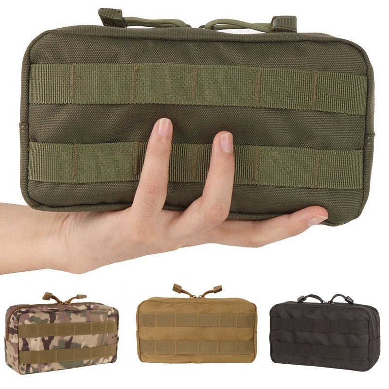 Pochette Tactique Molle EDC – Sac de Ceinture EMT, Gilet de Chasse, Organiseur Outdoor Camping Pêche