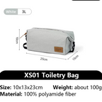 Trousse de Toilette Ultra-Légère – Sac Étanche Grande Capacité pour Voyage et Camping