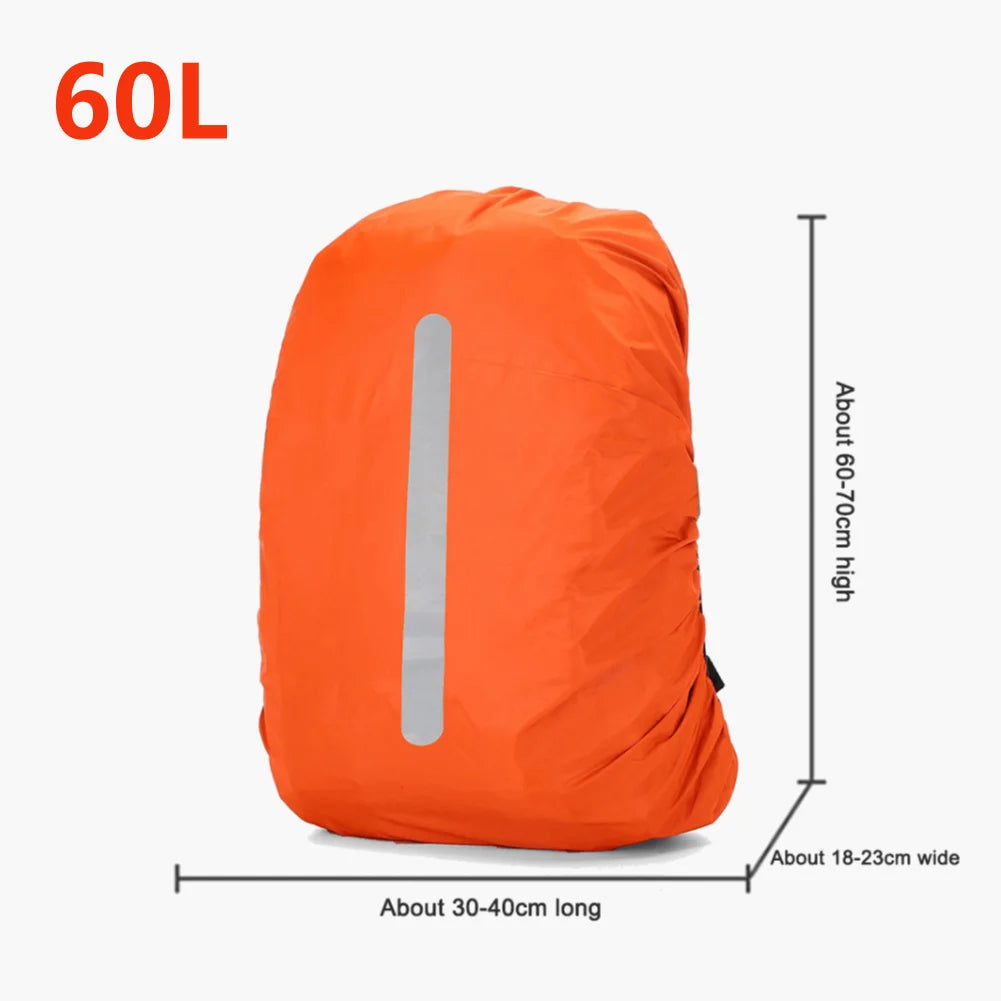 Housse de pluie pour sac à dos 20L 30L 40L 50L 60L – Imperméable, tactique, pour camping, randonnée, escalade