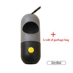 Distributeur de Sacs à Déjections avec Lumière LED – Sacs Biodégradables, Portable, Accessoire Chien & Chat