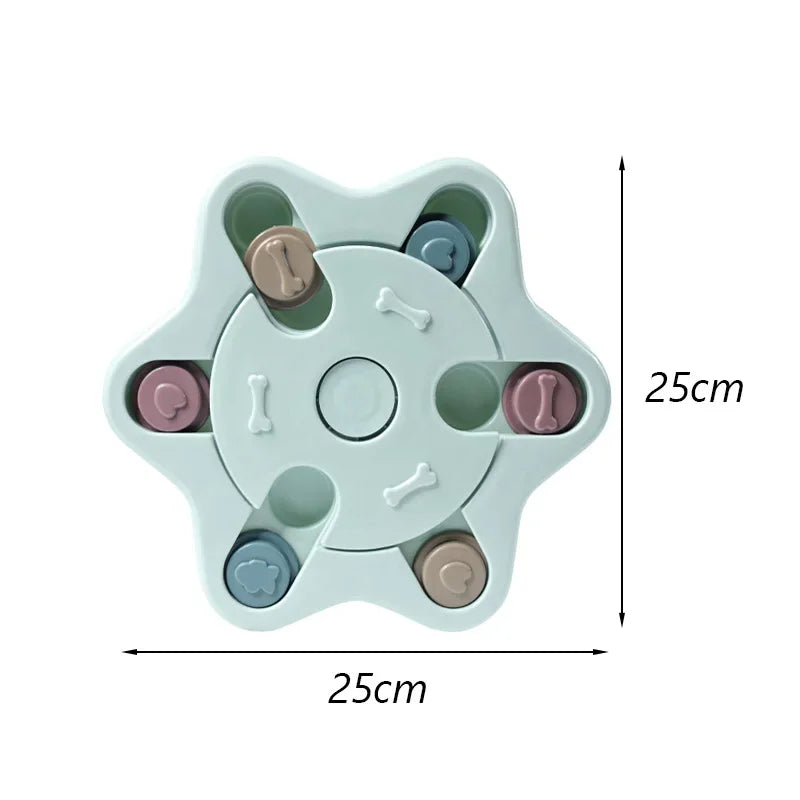 Jouet Distributeur Interactif pour Chien et Chat – Gamelle Anti-Glouton