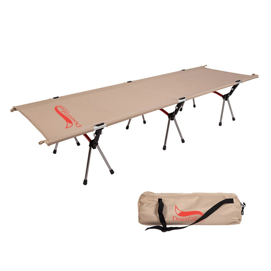 Lit de Camp Pliant – Lit de Camping Portable pour Adultes et Enfants, Randonnée et Pique-nique, 190x65cm