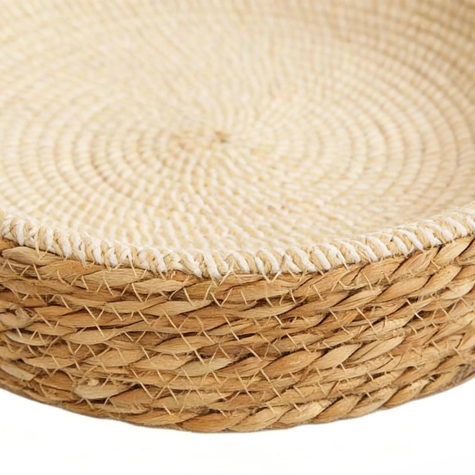 Lit Griffoir Rond pour Chat en Corde de Coton – Respirant, Résistant, Style Boho – Accessoire Maison