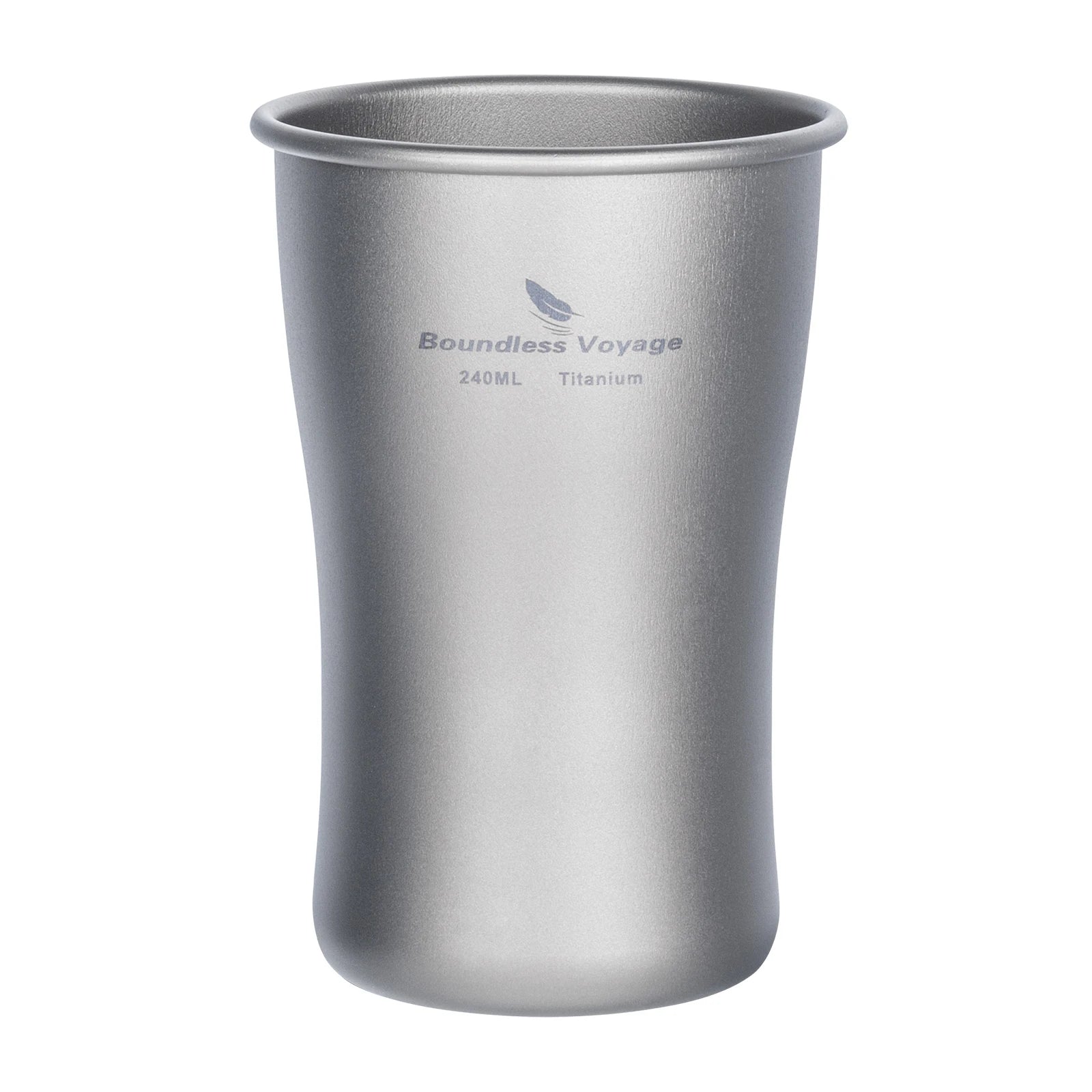 Tasse en titane monocouche ultralégère Mug bière, café, thé pour camping, pique-nique & maison