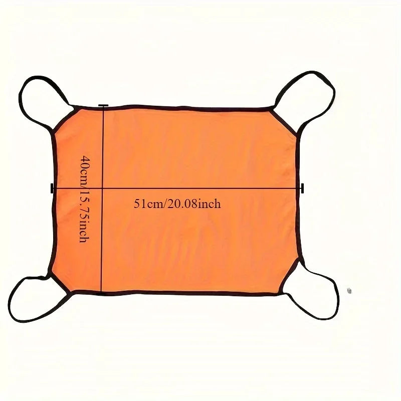 Hamac pour Chat Anti-Humidité – Lit Suspendu Toutes Saisons, Crochets Faciles à Installer, Pour Petits Animaux