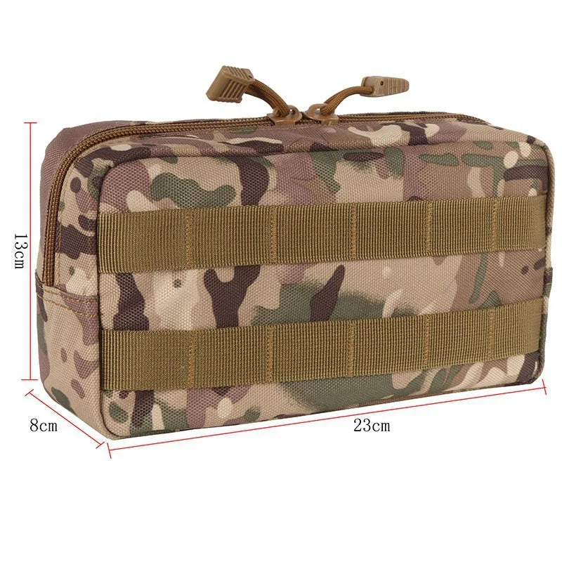 Sac à Outils Tactical Molle EDC – Pochette de Chasse, Pêche, Camping & Organisateur de Ceinture EMT