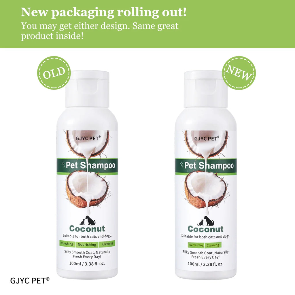 Shampooing à la Noix de Coco pour Animaux – Nettoyage Profond, Déodorant, Doux & Sûr pour Chiens et Chats