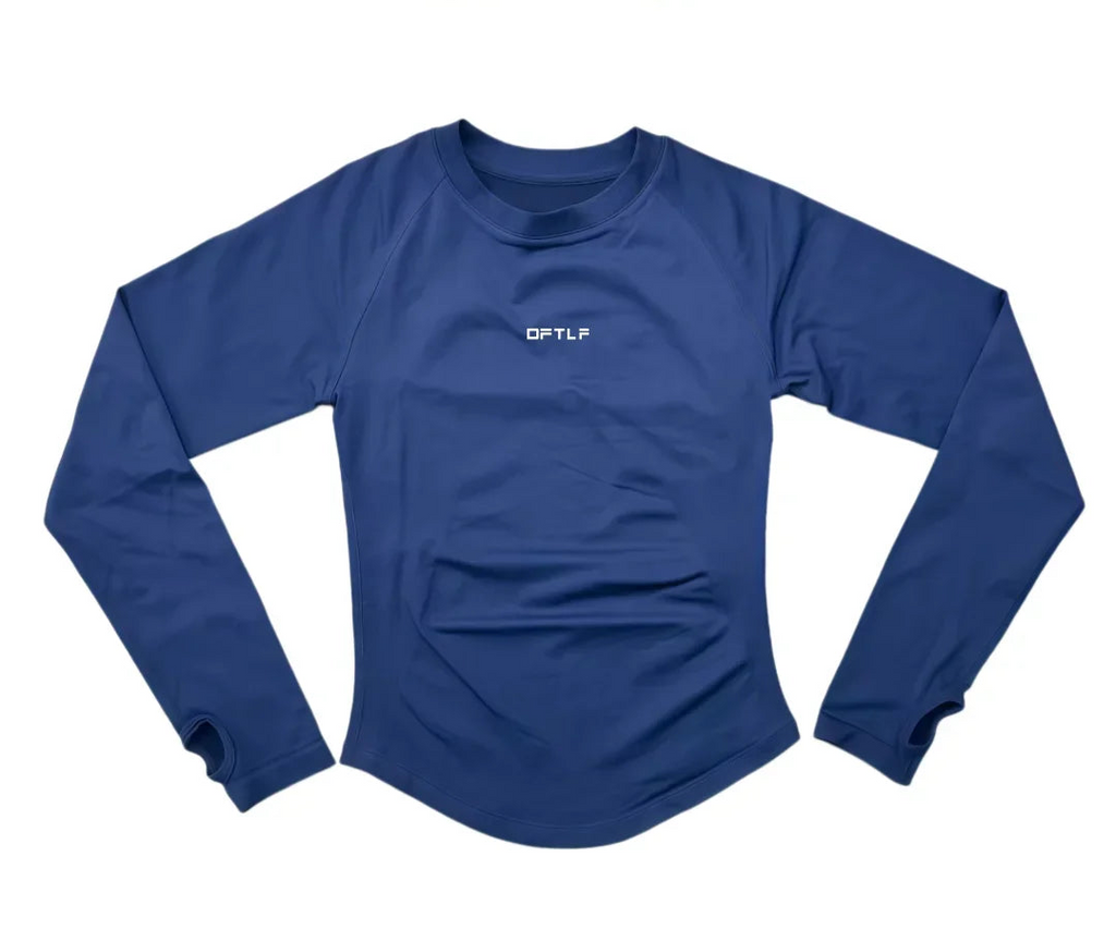 Haut de yoga sans coutures à manches longues pour femmes, t-shirt de compression amincissant, séchage rapide, respirant, élastique, pour la salle de sport, la course et l'entraînement