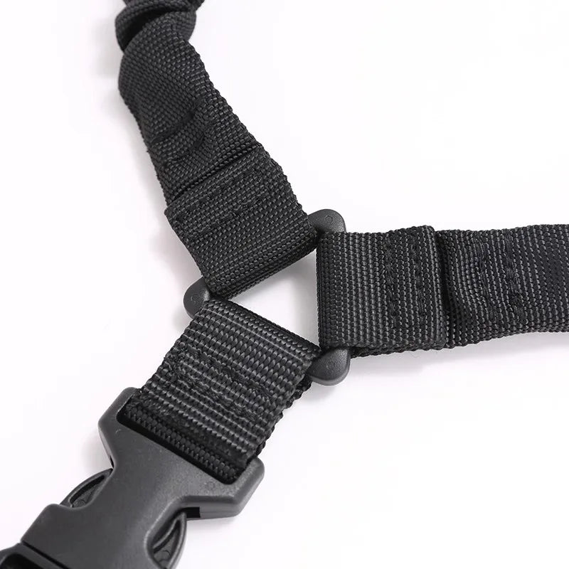 Sangle Tactique Nylon Diagonale Outdoor – Corde À Point Unique Style Américain, Sangle Multifonction pour Canon à Eau et Tâches Tactiques