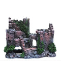 Décoration Aquarium Château Antique en Résine – Grotte, Bâtiment, Ornement Aquascaping