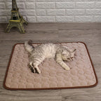 Tapis Rafraîchissant Été pour Chat et Chiot – Couverture Respirante en Maille pour Animaux, Chaton, Lit et Accessoires