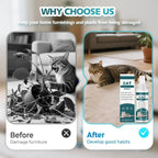 Spray Répulsif Naturel pour Chat 100ml – Anti-Griffures, Protection Meubles, Usage Intérieur Sûr