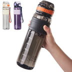Gourde de Sport 1L – Bouteille d'eau en plastique sans BPA, fitness, gym et plein air – 750ml / 1L