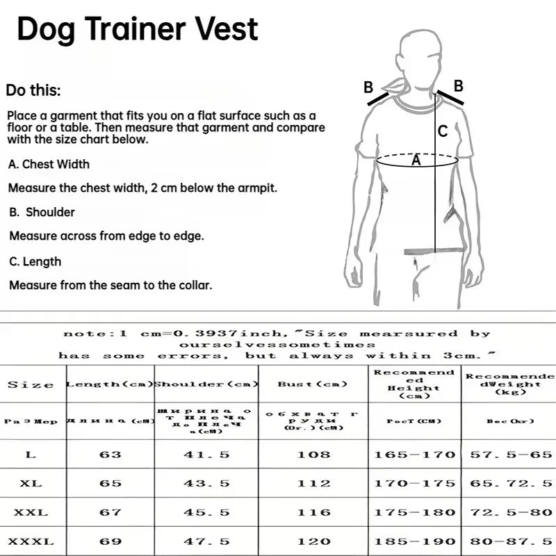 Gilet d'Entraînement en Maille Légère pour Chien – Multi-Poches, Résistant aux Morsures, Idéal Printemps-Été