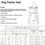 Gilet d'Entraînement en Maille Légère pour Chien – Multi-Poches, Résistant aux Morsures, Idéal Printemps-Été