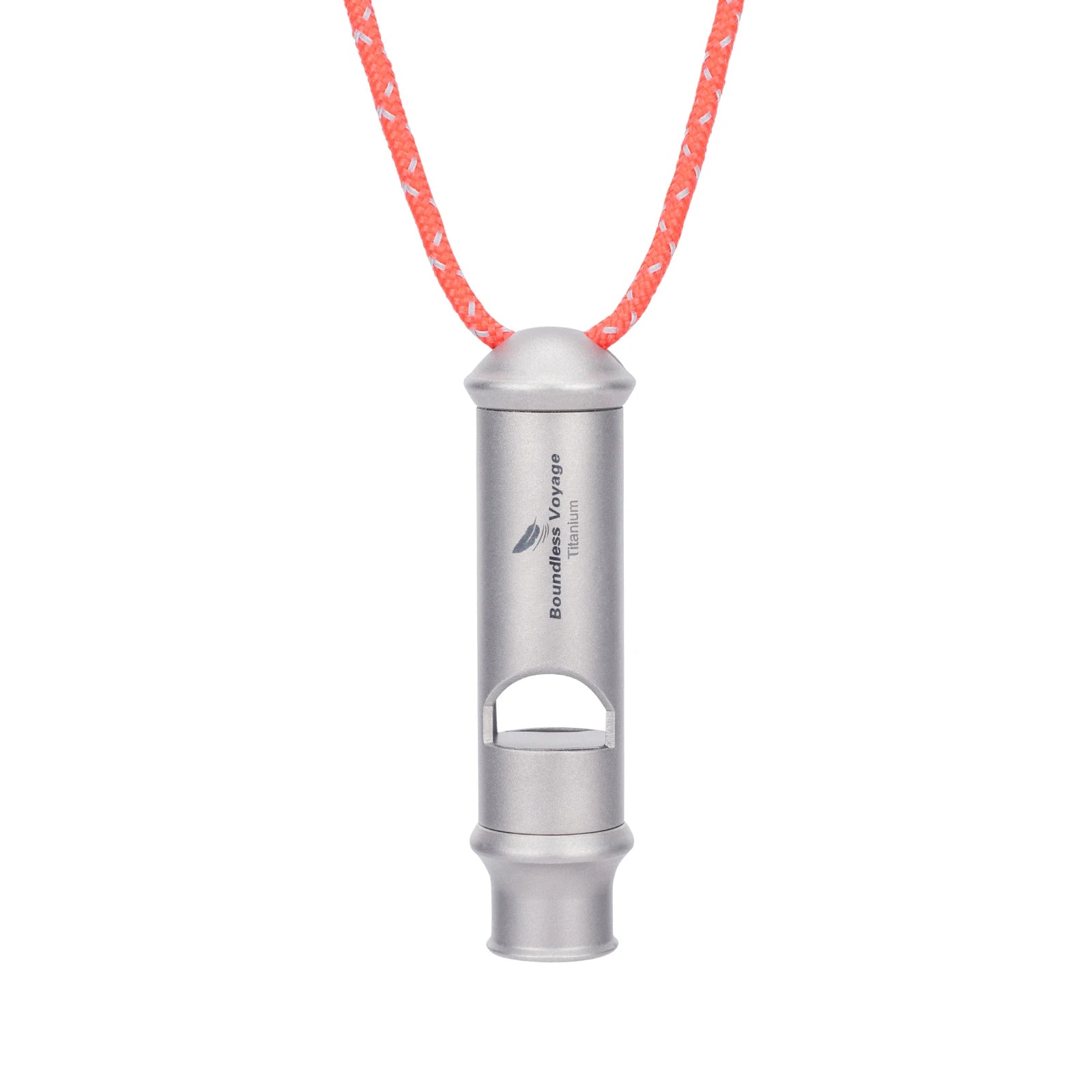 Sifflet en Titane – Survie & Urgence avec Cordon, Sport & Randonnée