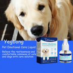 Liquide Apaisant pour Chien & Chat YEGBONG – Anti-Anxiété, Réduction du Stress, Diffuseur 48ml
