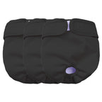 3 Couches Lavables pour Chienne – Élastiques, Respirantes, Réutilisables – Petites et Moyennes Races