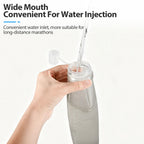 Gourde Souple Pliable en TPU – 500/800/1000ml – Idéale Course, Camping, Randonnée, Vélo, Fitness
