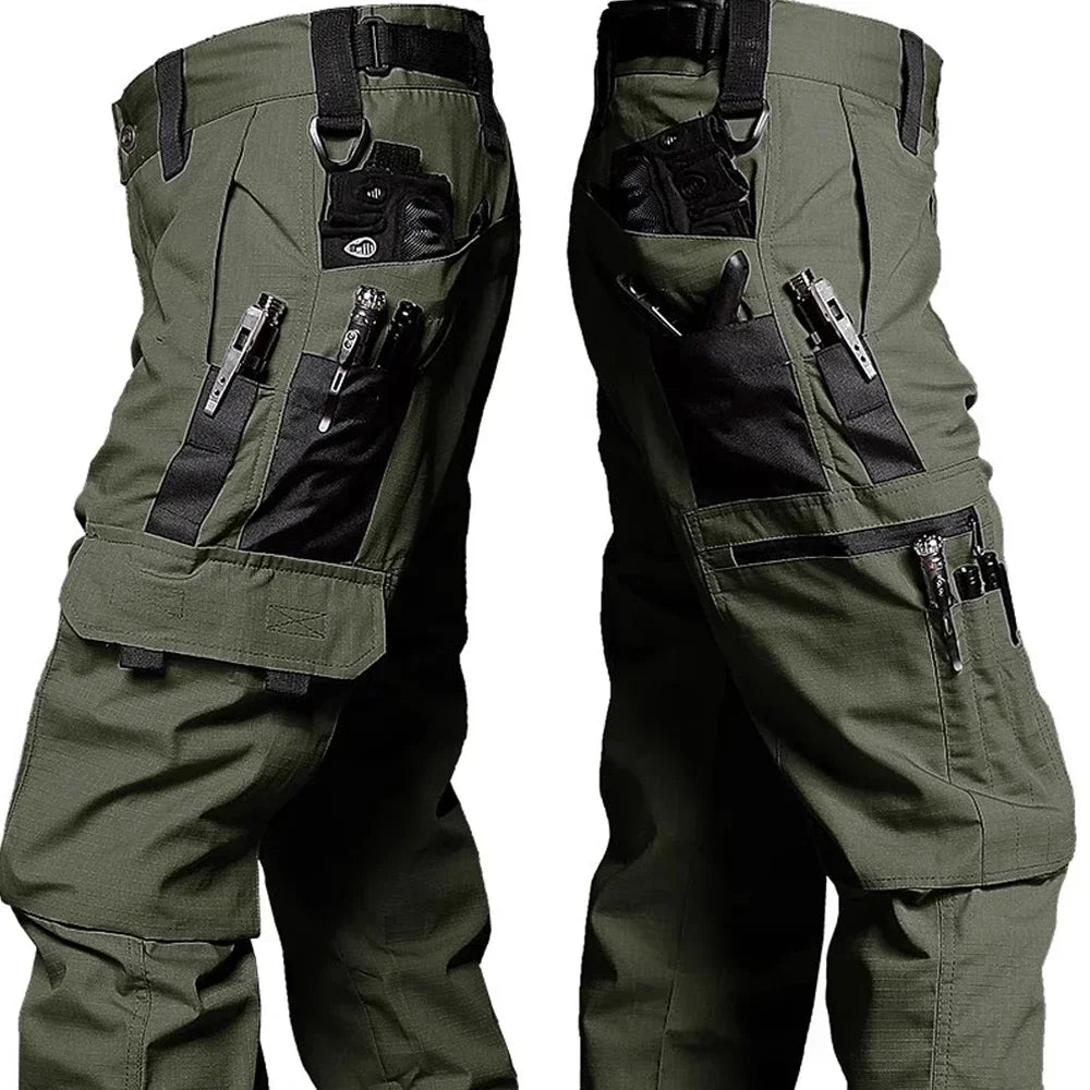 Pantalon Tactique Homme – Cargo Imperméable Randonnée & Chasse